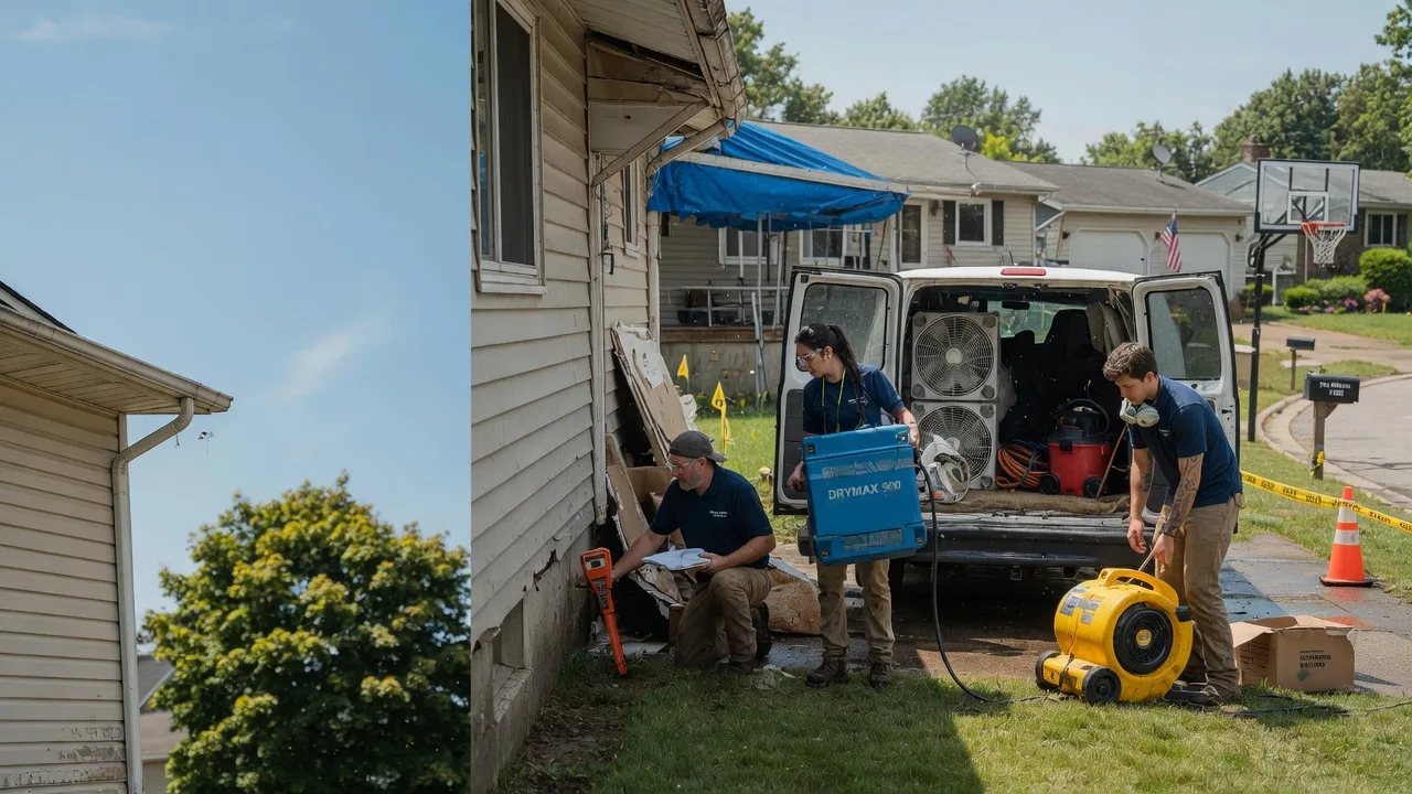 Ceiling Leak Cleanup in Cicero, IN near me